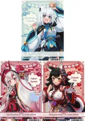 【中古】キャラカード 全3種セット ブロマイド 「バーチャルYouTuber ホロライブ 節分フェア ～福は内!鬼も内!～」 対象商品購入特典