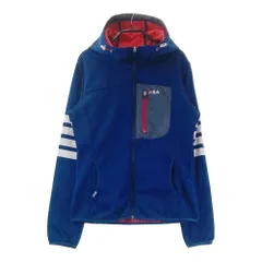 サイズ：M FILA GOLF フィラゴルフ  ジップパーカー  ネイビー系 [240101341185] ゴルフウェア レディース ストスト