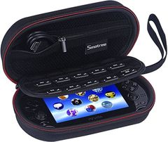 Smatree PS Vita PS1000 2000 PSP3000 및 액세서리용 스토리지 케이스 P100 7.8x 4.4x 2.4인치(Black)
