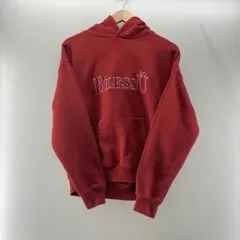 【中古】BLESS U BU OG LOGO HOODIE レッド size S ブレスユー[24]