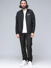 EMPORIO ARMANI (エンポリオアルマーニ) ワンポイント フルジップ パーカー パンツ トラックスーツ EC限定
