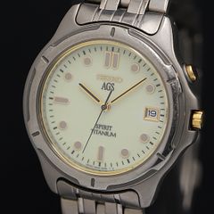 セイコー 腕時計 スピリット チタン デイト 自動巻 中古品 (23076 