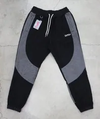 SAPEur DENIM TRACK PANTS ブラック Lサイズ デニム 黒