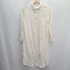 ◇ Riche glamour リシェグラマー 長袖 膝下丈 ワンピース サイズM アイボリー系 レディース E  【1407020064491】のサムネイル