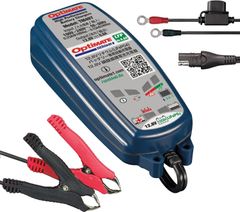 【訳あり品】【TM497】オプティメートリチウム専用充電器 0.8A バイクバッテリー用充電器