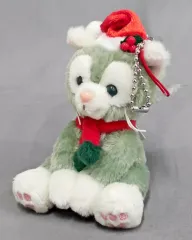 【中古】雑貨 ジェラトーニ ぬいぐるみストラップ 「ダッフィーのクリスマス2016」 東京ディズニーシー限定