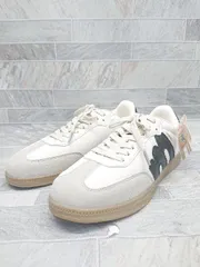 ◇ Θ◎ ●未使用● moz モズ タグ付き スニーカー シューズ サイズ24.5 ホワイト レディース E  【1506250010084】