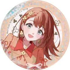 【中古】バッジ・ビンズ 花里みのり 「プロジェクトセカイ カラフルステージ! feat. 初音ミク 4th Anniversary 感謝祭 オーロラ箔押し缶バッジコレクション B」