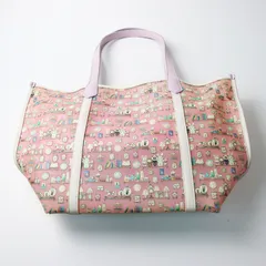 フランシュリッペ franche lippee ミニチュアコレクター PVC 大容量 トートバッグ /ピンク系 ハンドバッグ【2400014333725】のサムネイル