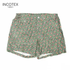 70％オフ 新品 正規品 インコテックス INCOTEX mare 水着 44 46 48 50 ブルーグリーン メンズ Sサイズ Mサイズ Lサイズ LLサイズ トランクス ポケット付き ライナー付き ナイロン100% ポーランド製 14B002 SW175