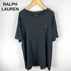POLO RALPH LAUREN CLASSIC FIT ポロラルフローレン クラシック フィット  ポニーロゴ刺繡 Tシャツ 半袖トップス ブラック