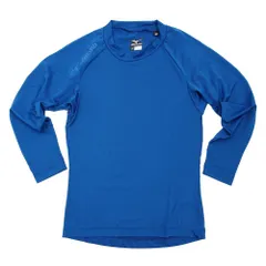 ミズノ 少年 長袖 丸首 アンダーシャツ ライトフレキシードライ 12JA5P50 [ブルー(27)] [M]