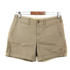 B&Y ユナイテッドアローズ BEAUTY&YOUTH ビューティー&ユース チノ チノパンツ ショートパンツ ショーパン コットン 薄手 無地 M ベージュ ボトムス