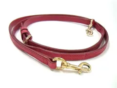 ■美品■ COACH コーチ レザー バッグ用 ショルダーストラップ 斜め掛け レディース レッド系 BI5977