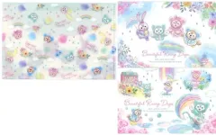 【中古】雑貨 集合 ポストカード＆クリアホルダー 「ダッフィー＆フレンズのビューティフル・レイニーデイズ」 東京ディズニーシー限定