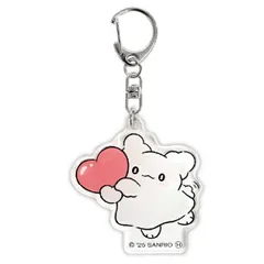 はなまるおばけ アクリルキーホルダー ハート サンリオ