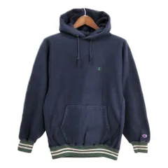 90年代 USA製 Champion チャンピオン REVERSE WEAVE リバースウィーブ リブライン スウェットパーカー (メンズ X-LARGE)中古 古着 T7122
