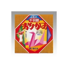 （まとめ） トーヨー 千羽鶴用おりがみ 002002 110枚入
