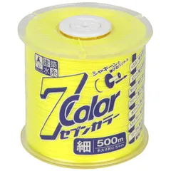 たくみ セブンカラー イエロー細 (4800 500M)