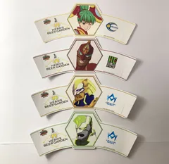 【まとめ売り】 Tiger & Bunny タイガー&バニー タイバニ なんばパークス カップスリーブ ビアガーデン ドリンク購入特典 4点セット