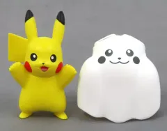 【中古】トレーディングフィギュア ピカチュウ(白いおばけ仮装) 「ポケットモンスター わくわくハロウィンマスコット2」