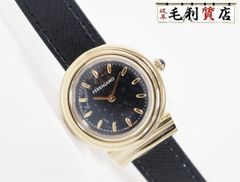 サルヴァトーレフェラガモ SalvatoreFerragamo SFMV01023 ガンチーニ ブラック ゴールド クォーツ レディース 未使用 時計