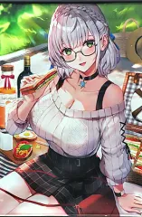 【中古】同人ポスター・タペストリー・カレンダー系 【バーチャルYouTuber】B2タペストリー ピクニック団長 白銀ノエル(わたお) /おわた社のサムネイル