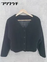 ◇ ciaopanic typy チャオパニックティピー ボア ノーカラー ジャケット ONEサイズ ブラック レディース 【中古】 【1002799031608】