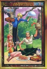 【中古】パズル お花見1 「ワンピース」 ミニパズル 150ピース セブンイレブン限定 [SEJ-04]