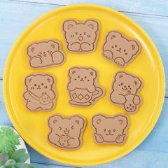 くまさん　クッキー型抜き　８点セット