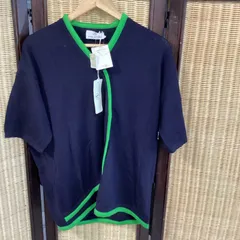 クララアントニーニMADE IN ITALY CLARA ANTONIN　半袖ニットプルオーバー(M)☆タグ付き☆                   …e.s