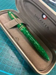 シェーファー バランス 2 万年筆 再版 ー 18k ゴールドニップ EF 米国製