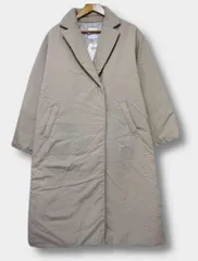 【新品】定価9900円 レプシィム LEPSIM (LOWRYS FARM) 中綿チェスターコート 255231 ベージュ系 Fサイズ■管理番号L28347 AWS25-241205-★(1550)