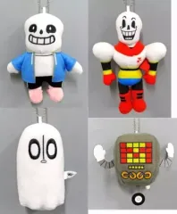 【中古】雑貨 全4種セット カバンに付けられるでっかいぬいぐるみ 「UNDERTALE(アンダーテイル)」