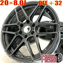 中古 20インチ アルミ 社外アルミ 4本セット ハイエース アルミホイール 中古アルミホイール 中古ホイール 中古ホイル 社外ホイール ホイール ホイル