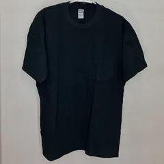 GILDAN HAMMER ギルダンハンマー TROUBLE COFFEE COMPANY トラブルコーヒー バックプリント ポケットTシャツ ブラック Lサイズ