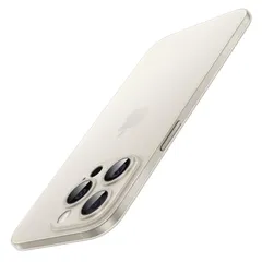 【特価商品】超薄型(0.35mm薄さ) iPhone 15 Pro ケース 6.1インチ専用 カメラレンズカバー JEDirect 全面保護 軽量 マット仕上げ PPハードミニマリストケース ワイヤレス充電対応 (ナチュラルチタニウム)