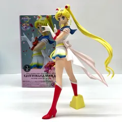 【物流センター】 中古 フィギュア 劇場版美少女戦士セーラームーンEternal スーパーセーラームーン B  衣装淡 GLITTER&GLAMOURS 2020年製 82466 【723】