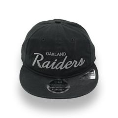 日本未発売 ニューエラ オークランド・レイダース レトロクラウン キャップ / NEW ERA NFL OAKLAND RAIDERS RETRO CROWN 9FIFTY CAP [BLACK]