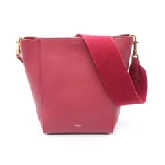 セリーヌ CELINE ショルダーバッグ サングル バケット スモール 189303 ラズベリー レザー ショルダーバッグ レディース Used Bのサムネイル