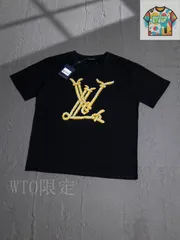 【今日WTO】LV 1V ルイヴィトン 25SS 康?プリントカップル T-QS27
