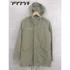 ■ ◎ URBAN RESEARCH アーバンリサーチ ライナー付 長袖 モッズ コート サイズone カーキ レディース  【中古】 【1002802126796】
