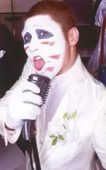 【中古】コレクションカード(男性) ゴールデンボンバー/樽美酒研二/上半身・衣装白・右手マイク・口開け/ゴールデン・スクラッチ Vol.5