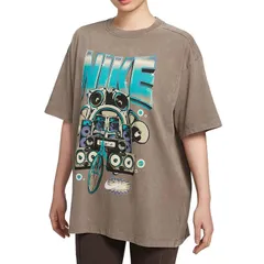 ナイキ Tシャツ NIKE Tシャツ 半袖 レディース オーバーサイズド ショートスリーブ Tシャツ スウッシュウェア トップス hf9692-214