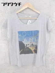 ◇ Sonny Label サニーレーベル URBAN RESEARCH プリント ノースリーブ カットソー サイズF グレー レディース  【1002800464340】