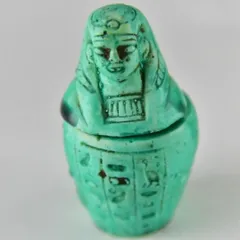 古代エジプト展　お顔厳選　カノプス壺 エジプト考古学博物館 #03 カノプス壺｜marble