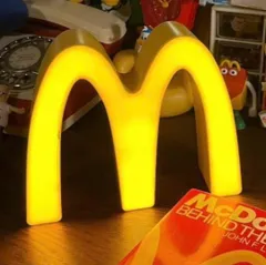マクドナルド ライト 看板 ゴールデンアーチ ディスプレイ