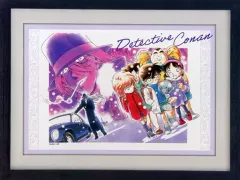 【中古】雑貨 青山先生イラスト額入りアート 「セガ ラッキーくじ 名探偵コナン Trad style collection」 ラストラッキー賞