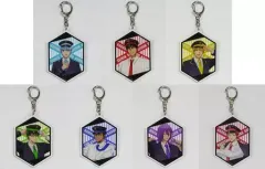 【中古】キーホルダー 全7種セット 「黒子のバスケ POP UP SHOP in 東京キャラクターストリート アクリルキーホルダー 04/駅員風ver. 描き下ろしイラスト」