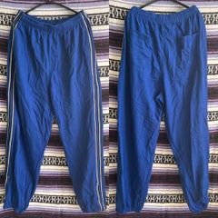 現品限り デッドストック KOMAN modern basics スウェット ジャージ パンツ ロイヤルブルー XLサイズ